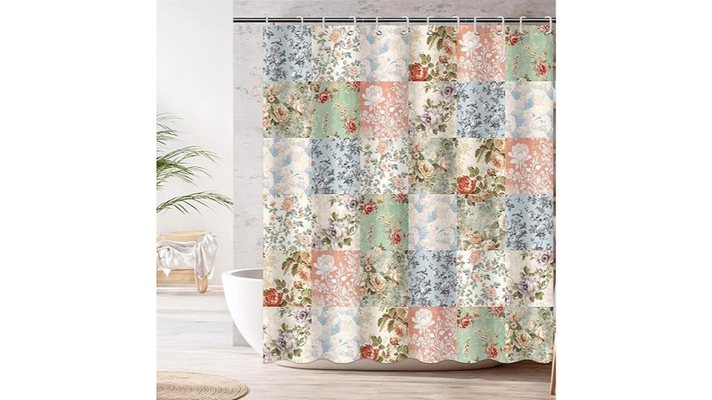 boho shower curtain set
