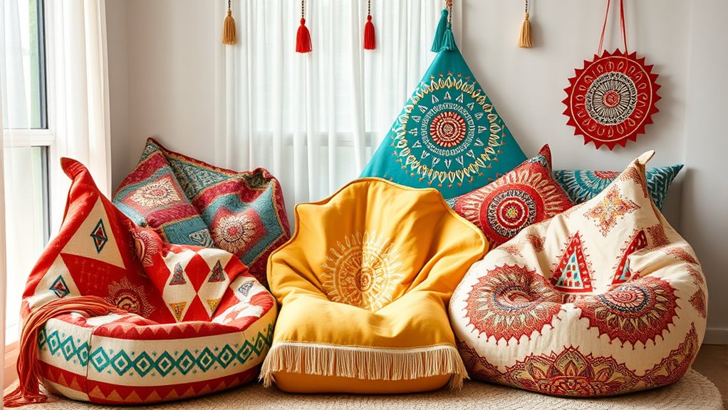 boho stylish comfortable covers