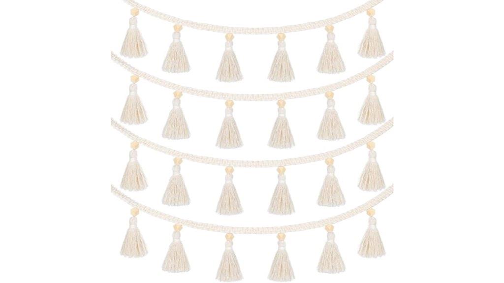 boho tassel garland set