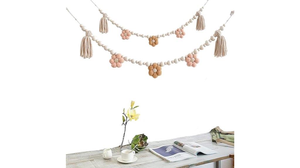 boho tassel garland set