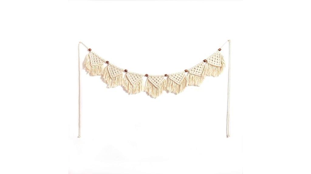 boho tassel wall decor