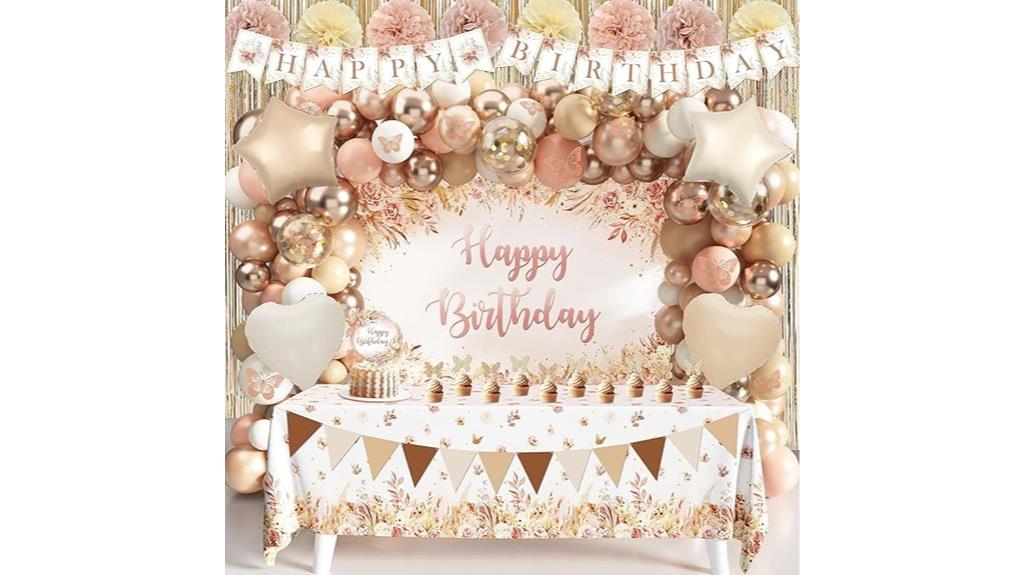 boho women s birthday decor