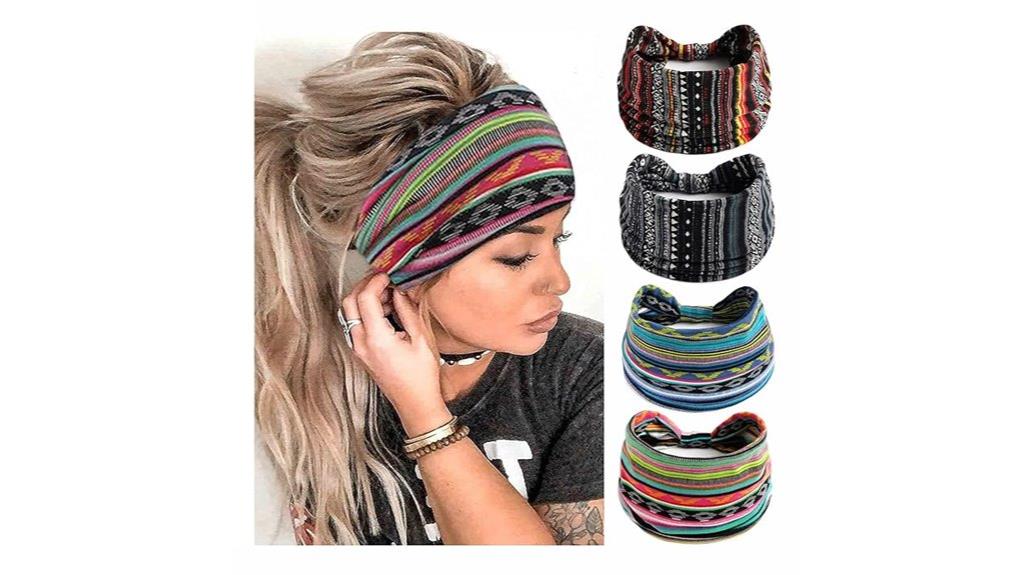 boho women s headbands pack