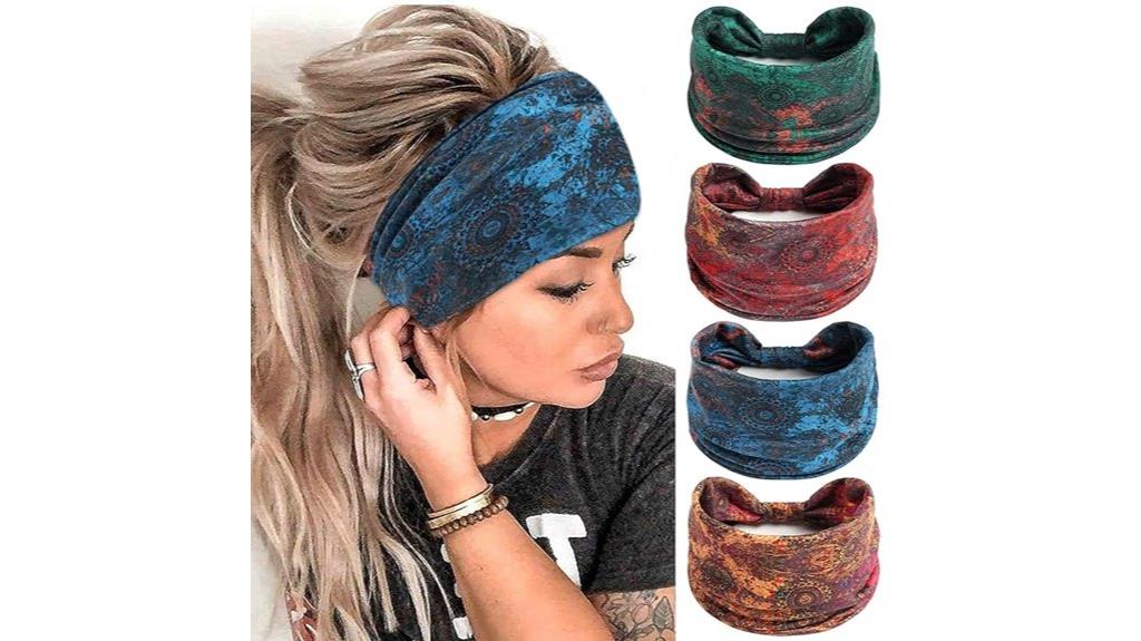 boho women s headbands pack