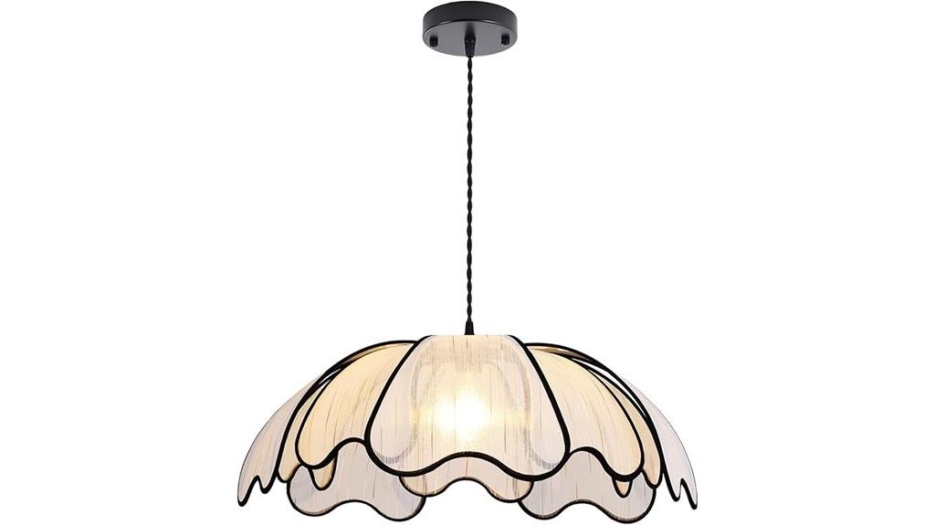 boho woven chandelier decor