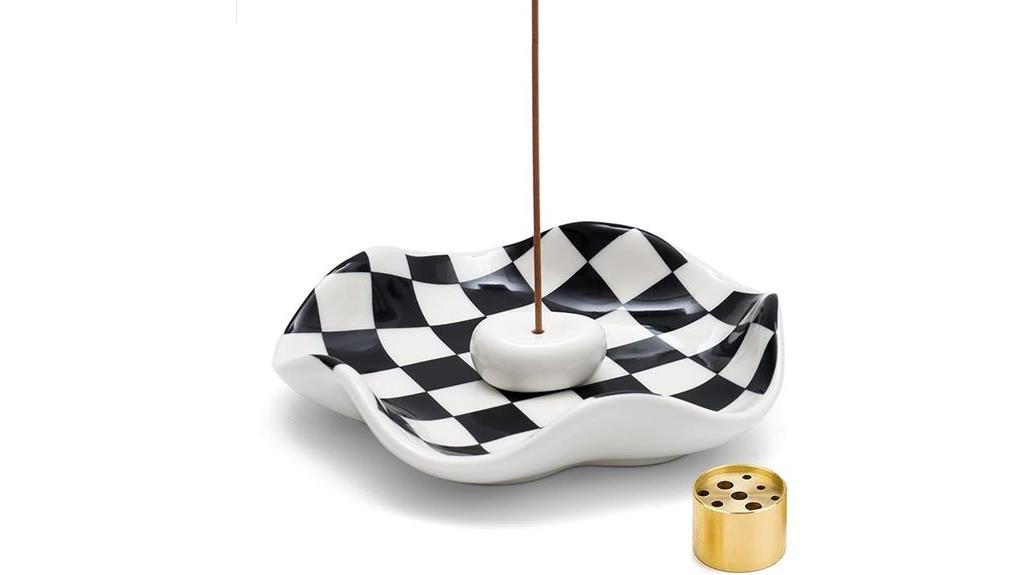 ceramic incense ash catcher