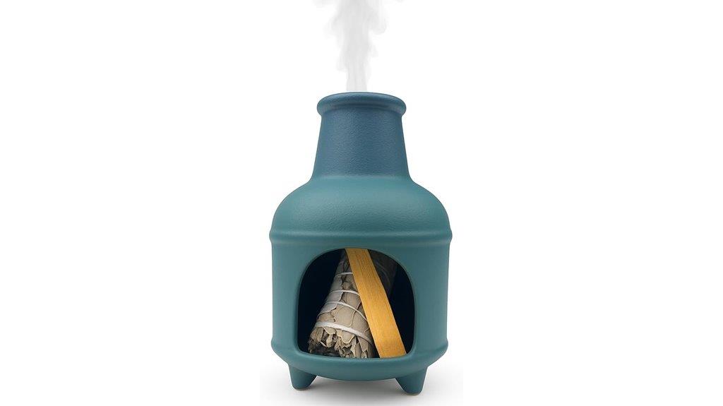 ceramic incense footstool