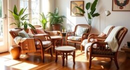 chic boho accent chairs