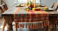 chic boho dining decor
