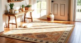chic boho entry rugs