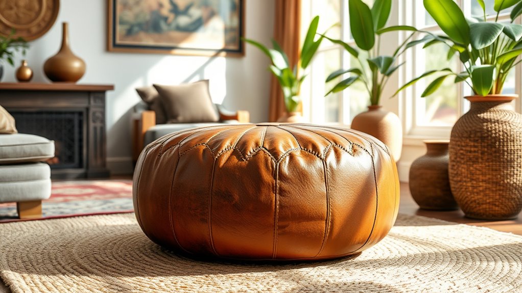 choosing the perfect moroccan pouf