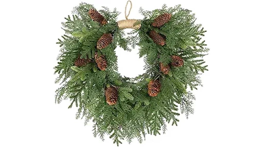 christmas pine wreath