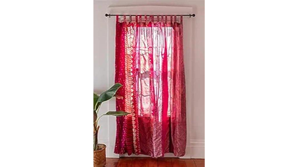 colorful hippie curtain filters