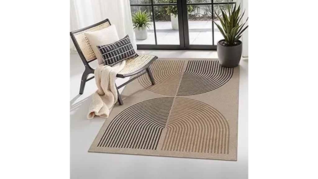 colorful outdoor jute rug
