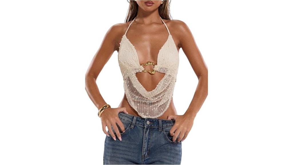 crochet halter top
