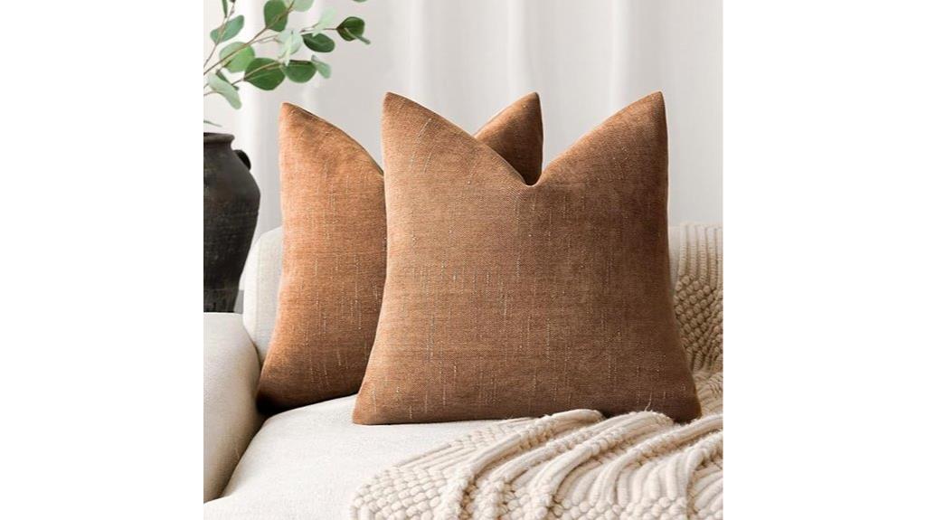 decorative pillow covers set