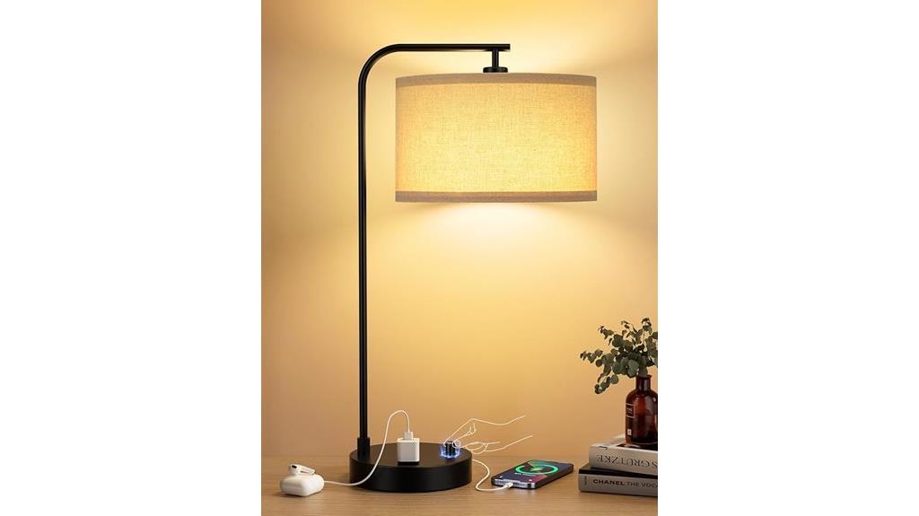 dimmable bedside lamp