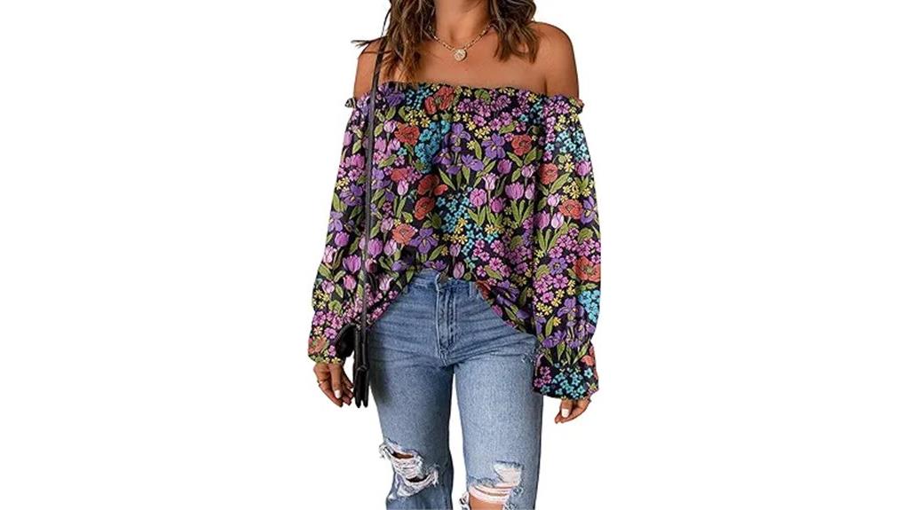 elegant ruffled chiffon top