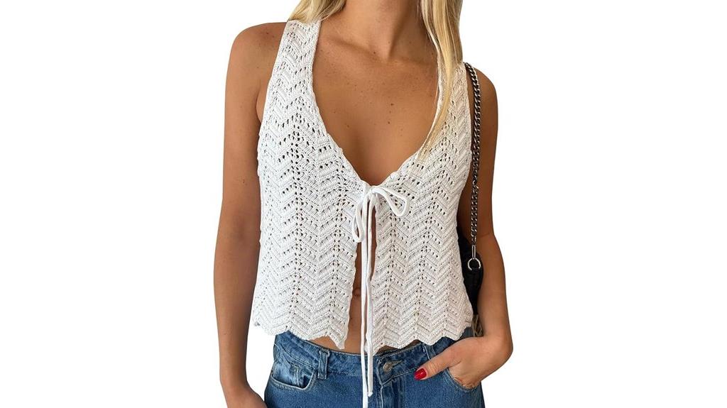 elegant summer crochet tops