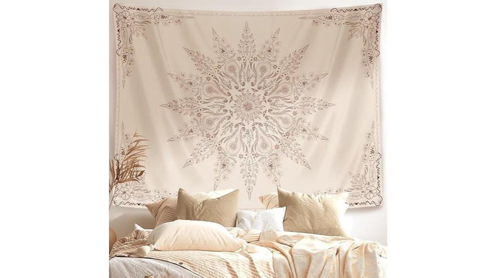 floral bedroom wall tapestry