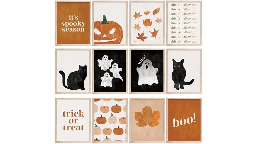 halloween wall art prints