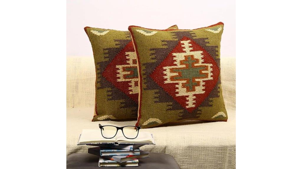 handwoven kilim pillow covers