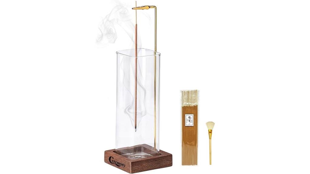incense holder with ash catcher