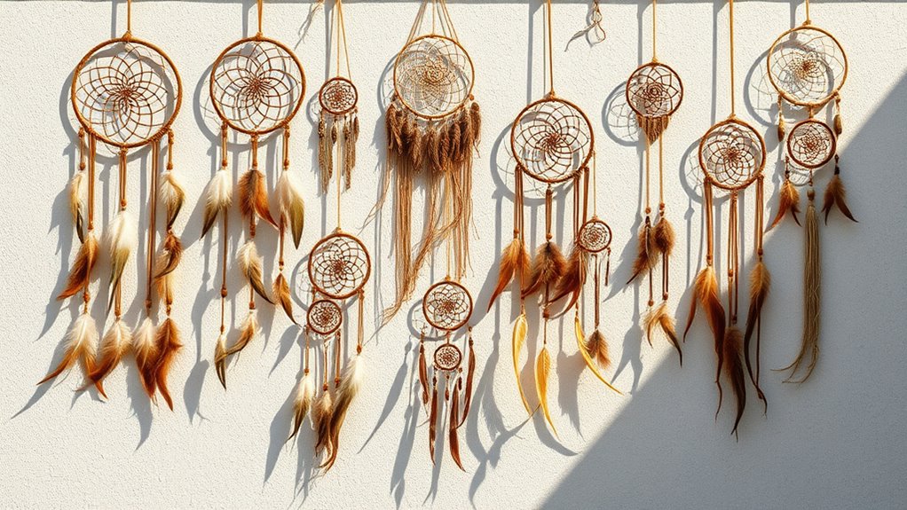 large boho dream catchers