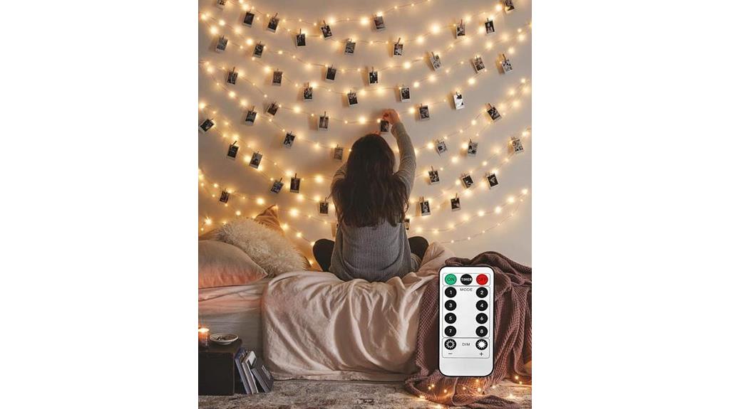 led clip string lights