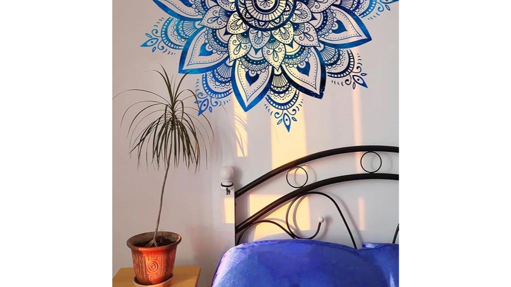 mandala wall decal