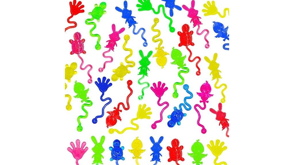 mini easter sticky toy set