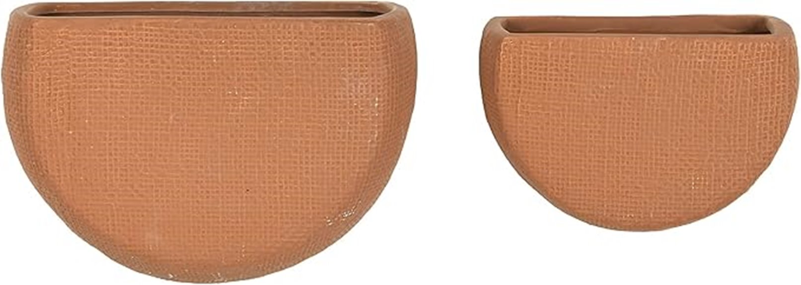modern boho stoneware planters