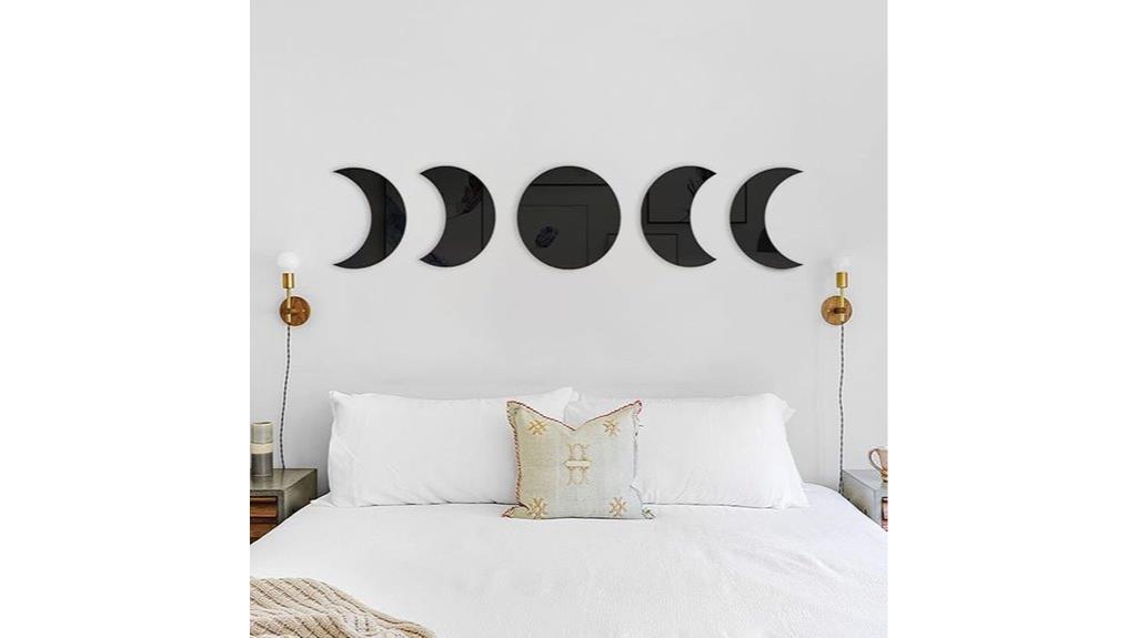 moon phases wall decor