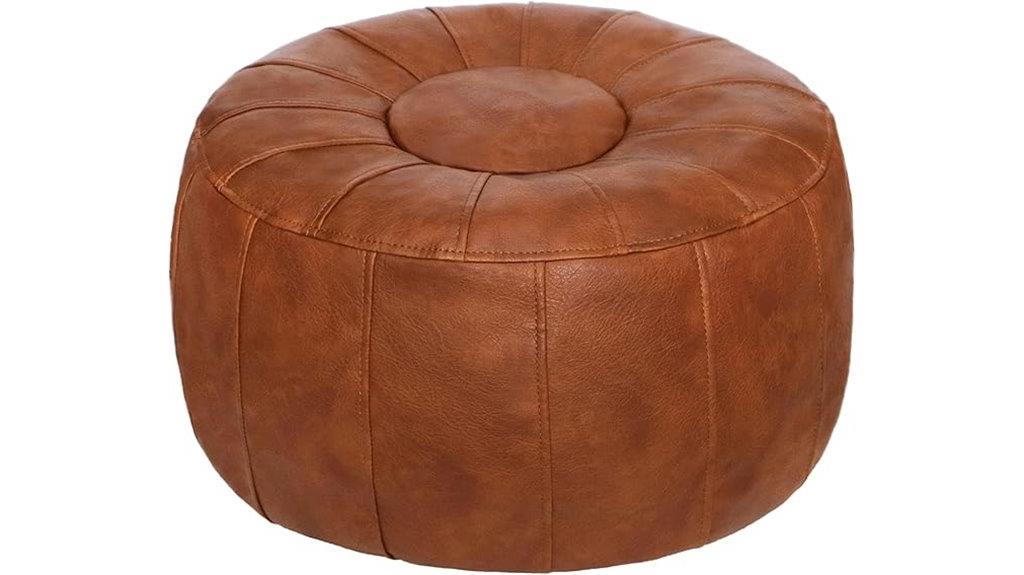 moroccan foot ottoman pouf