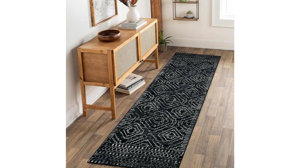 moroccan runner rug 26x8