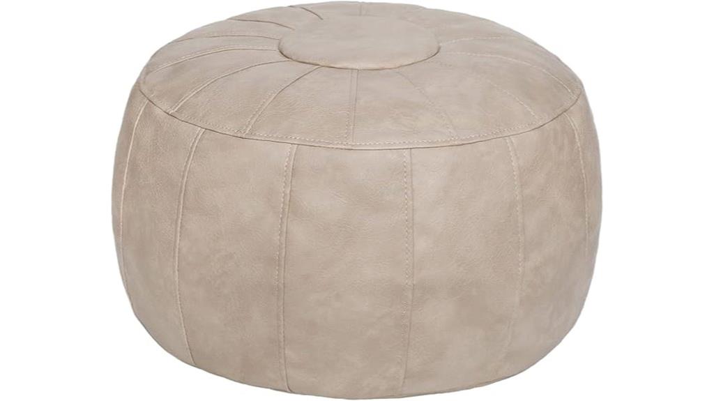 moroccan style storage ottoman