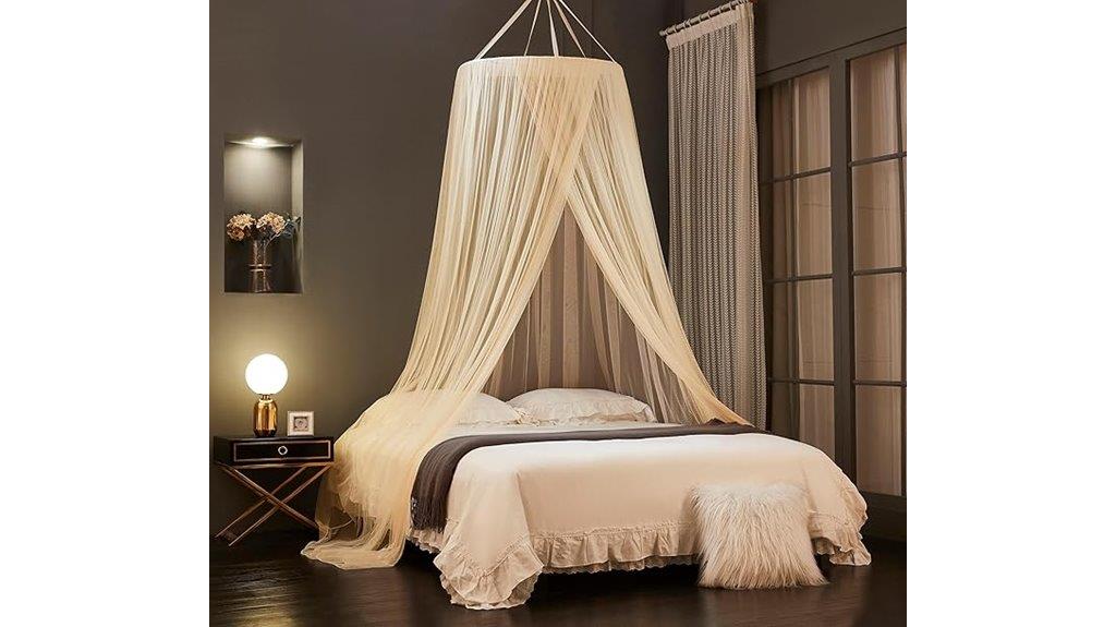 mosquito net bed canopy