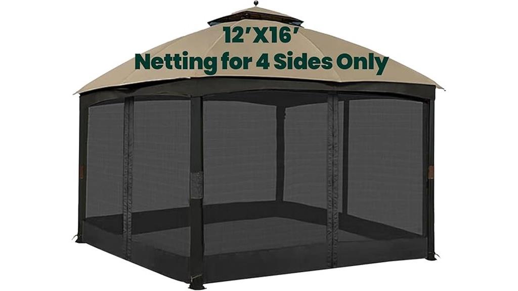 mosquito netting for gazebo