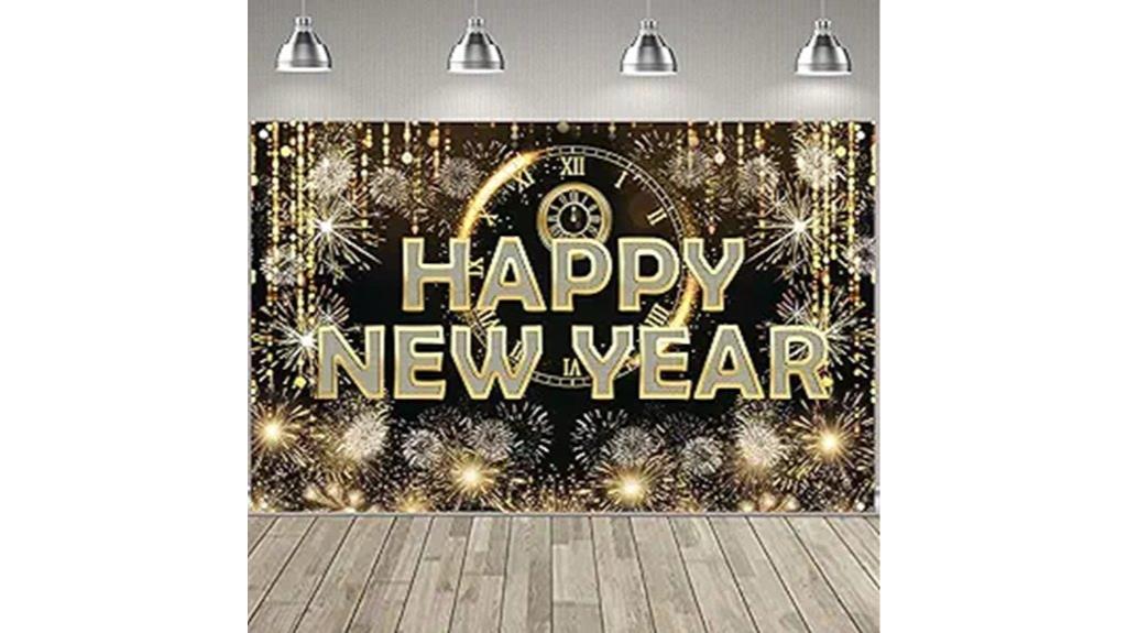 new year hanging sign