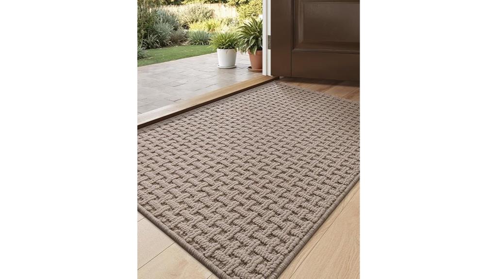 non slip washable welcome mat