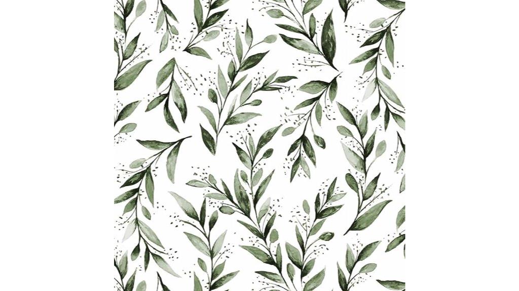 peel and stick green wallpaper