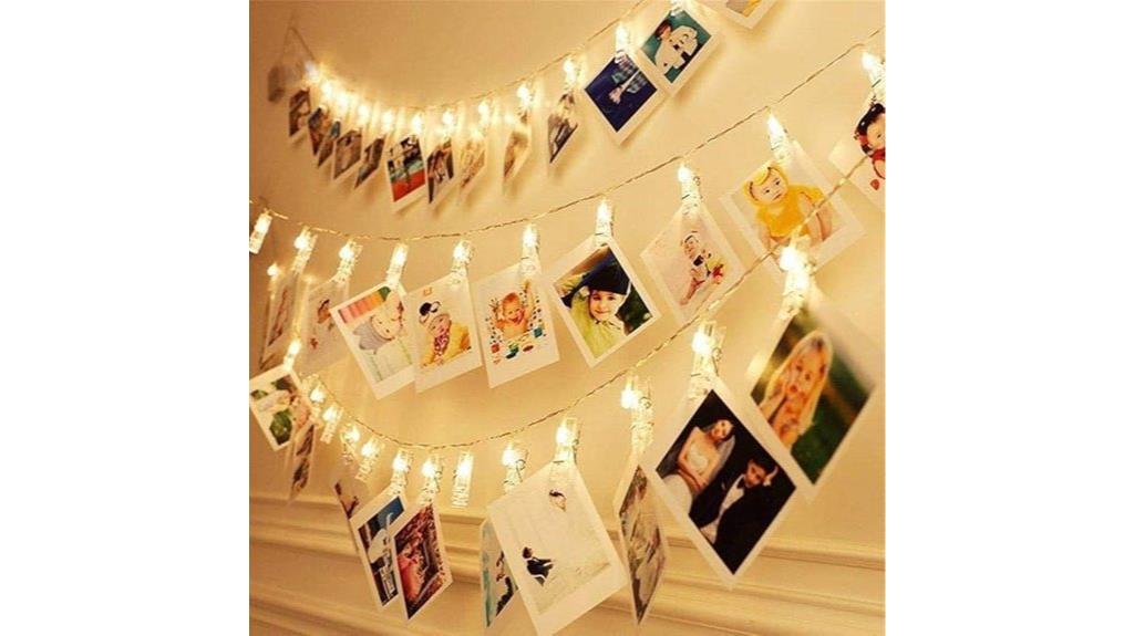 photo clip string lights