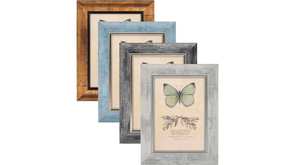 rustic 5x7 photo frames