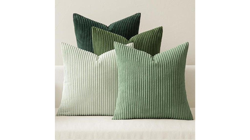 sage green farmhouse pillows