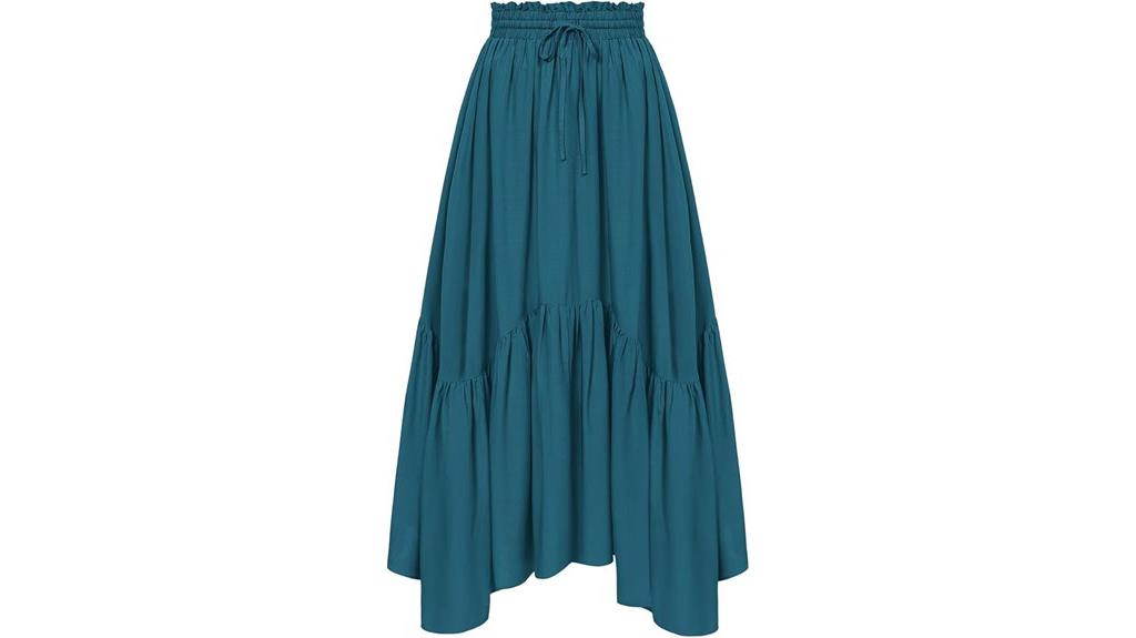 scarlet maxi skirt pockets