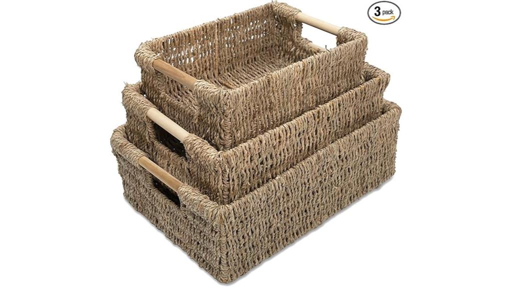 seagrass basket set