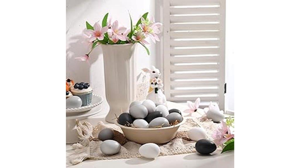 set of 24 plastic easter eggs