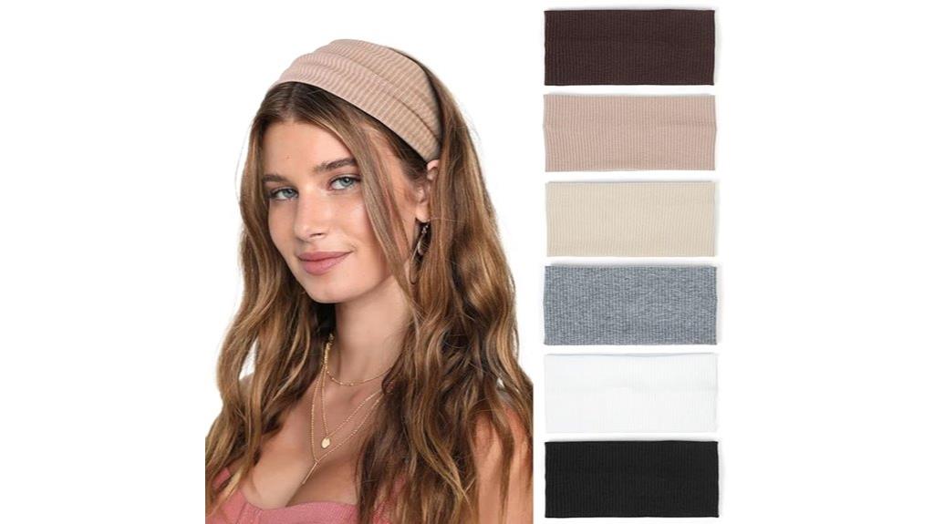 six pack boho headbands