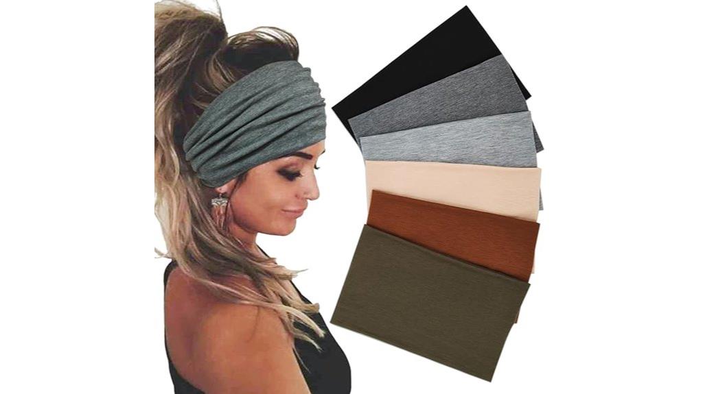 six pack boho headbands