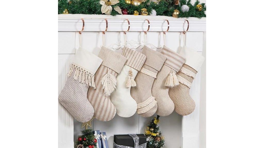 six pack family stockings